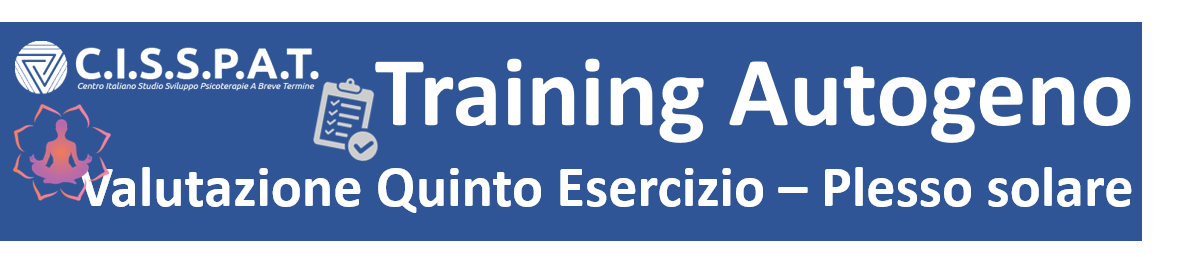 Training autogeno - Quinto esercizio - Il plesso solare