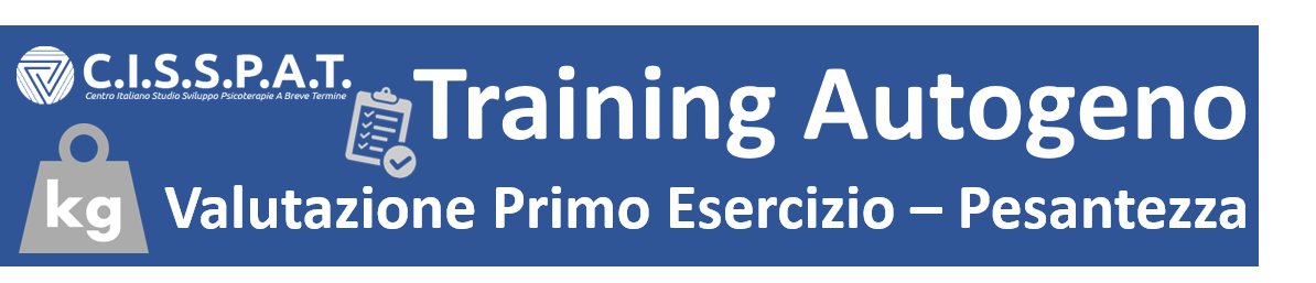 Training autogeno - Primo esercizio - La pesantezza